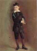 Pierre Renoir The Schoolboy(Andre Berard) Sweden oil painting reproduction